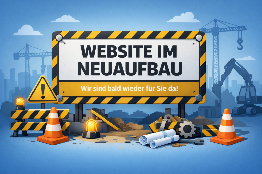 Website im Neuaufbau